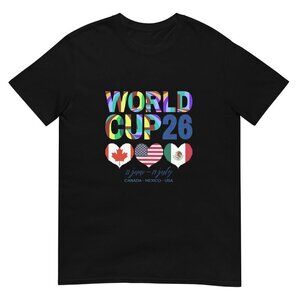World Cup 2026 Soccer Unisex T-shirt – USA Mexico Canada Copa Del Mundo Tee 79